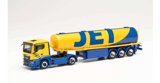Herpa Jet MAN TGS TN bulk trailer 314510 /Herpa  1/87 ミニチュア トラック 建設機械模型 工事車両