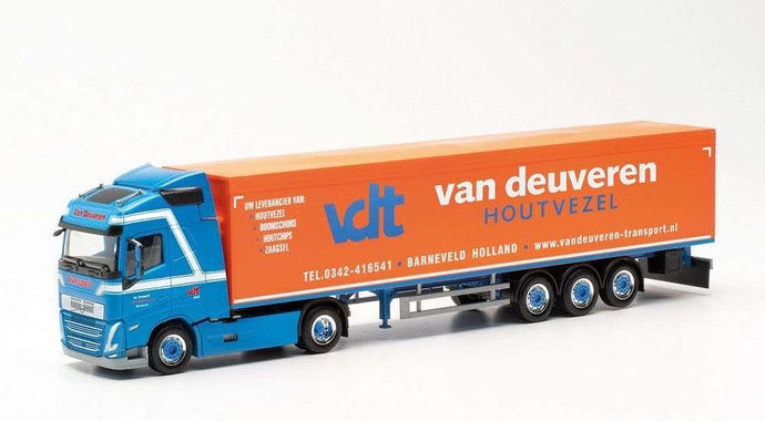 Herpa van Deuveren Volvo FH Gl. 2020 walking floor セミトレーラー 315463 /Herpa  1/87 ミニチュア トラック 建設機械模型 工事車両