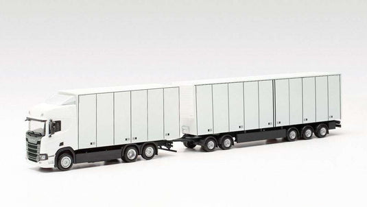Herpa Scania CR20HD swedish combi white 315517 /Herpa  1/87 ミニチュア トラック 建設機械模型 工事車両