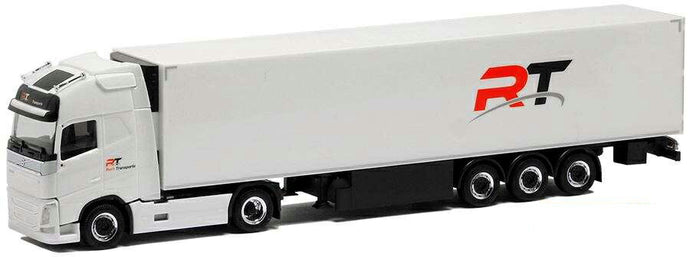 Herpa Ruch Transporte Volvo FH Globetrotter XL 2013 Medi Euro refrigerated box trailer 5118 /Herpa  1/87 ミニチュア トラック 建設機械模型 工事車両