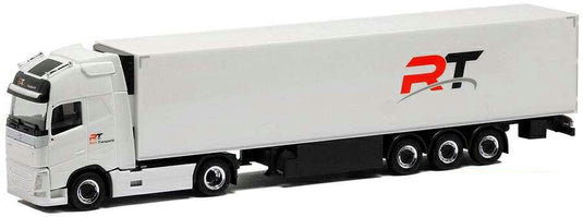 Herpa Ruch Transporte Volvo FH Globetrotter XL 2013 Medi Euro refrigerated box trailer 5118 /Herpa  1/87 ミニチュア トラック 建設機械模型 工事車両