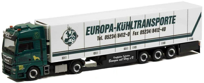 Herpa Rubart Spedition MAN TGX XXL Euro 6c reefer box セミトレーラー 5141 /Herpa  1/87 ミニチュア トラック 建設機械模型 工事車両