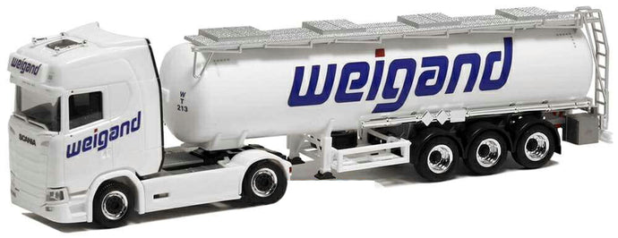 Herpa Weigand Scania CS HD Chemical Tank セミトレーラー 5144 /Herpa  1/87 ミニチュア トラック 建設機械模型 工事車両