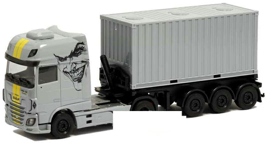 Herpa Weser-Ems Transporte Joker DAF XF105 SSC 2017 Bulk Tipper Container セミトレーラー 5160 /Herpa  1/87 ミニチュア トラック 建設機械模型 工事車両