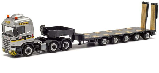 Herpa Bloedorn Scania R 13 HL semi low-loader truck 944816 /Herpa  1/87 ミニチュア トラック 建設機械模型 工事車両