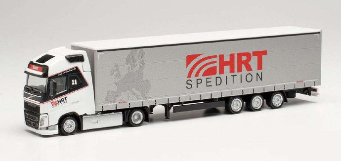Herpa HRT Spedition Volvo FH Globetrotter XL Jumbo curtainsider セミトレーラー 945394 /Herpa  1/87 ミニチュア トラック 建設機械模型 工事車両