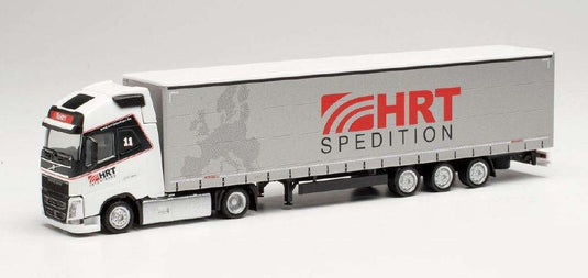 Herpa HRT Spedition Volvo FH Globetrotter XL Jumbo curtainsider セミトレーラー 945394 /Herpa  1/87 ミニチュア トラック 建設機械模型 工事車両