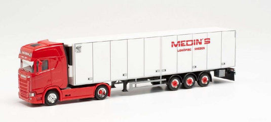 Herpa Medins Scania CS20H refrigerated box セミトレーラー 945417 /Herpa  1/87 ミニチュア トラック 建設機械模型 工事車両