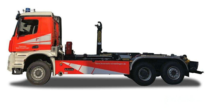 Herpa Feuerwehr Sindelfingen Mercedes Benz Arocs M swap body AB R?st 947497 /Herpa  1/87 ミニチュア トラック 建設機械模型 工事車両