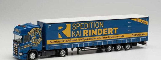 Herpa Spedition Kai Rindert Scania CR20HD jumbo curtain tarpaulin セミトレーラー 949361 /Herpa  1/87 ミニチュア トラック 建設機械模型 工事車両