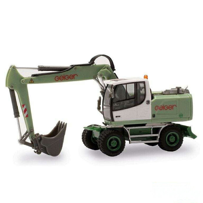 Herpa Geiger Liebherr A920 Litronic Mobilbagger 949477 /Herpa  1/87 ミニチュア トラック 建設機械模型 工事車両