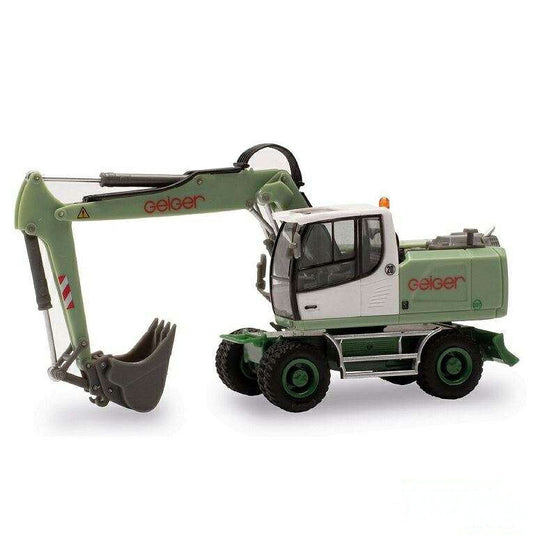 Herpa Geiger Liebherr A920 Litronic Mobilbagger 949477 /Herpa  1/87 ミニチュア トラック 建設機械模型 工事車両