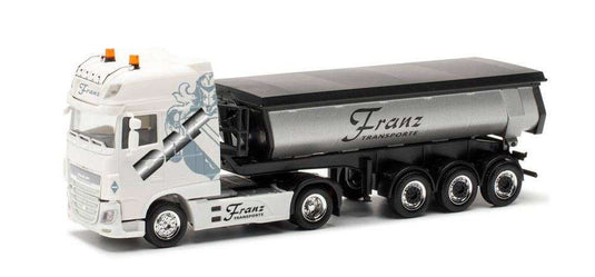 Herpa Spedition Franz/Trucker Babe Mona DAF XF SSC thermo セミトレーラー 949811 /Herpa  1/87 ミニチュア トラック 建設機械模型 工事車両