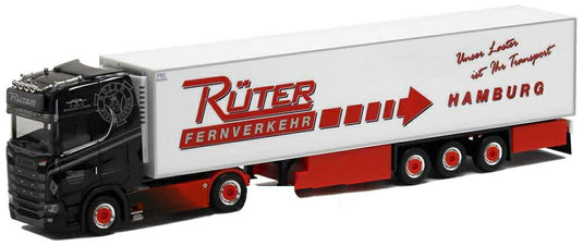 Herpa R?ter Fernverkehr Scania CS20HD Reefer Box セミトレーラー 950855 /Herpa  1/87 ミニチュア トラック 建設機械模型 工事車両