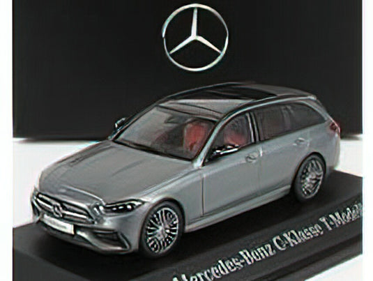 MERCEDES BENZメルセデスベンツ C-CLASS (S206) KOMBI SW STATION WAGON 2021 - SELENITE GREY MET /Herpa 1/43 ミニカー
