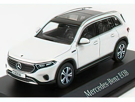 MERCEDES BENZメルセデスベンツ EQB (H243) 2021 - DIGITAL WHITE MET /Herpa 1/43 ミニカー