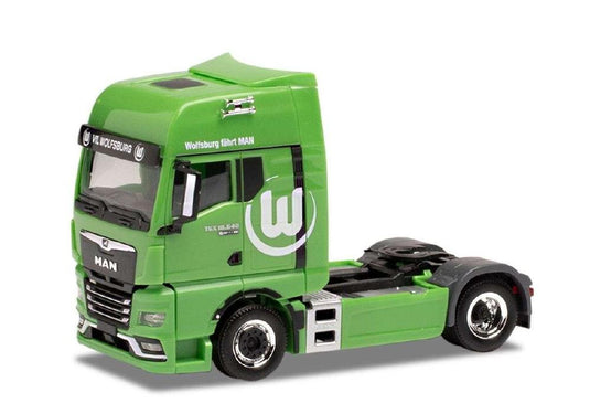 Herpa VFL Wolfsburg MAN TGX GX 18.640 tractor unit ZY.HE094-4946 /Herpa  1/87 ミニチュア トラック 建設機械模型 工事車両
