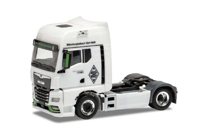 Herpa Borussia Monchengladbach MAN TGX GX 18.640 tractor unit ZY.HE094-4960 /Herpa  1/87 ミニチュア トラック 建設機械模型 工事車両