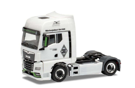 Herpa Borussia Monchengladbach MAN TGX GX 18.640 tractor unit ZY.HE094-4960 /Herpa  1/87 ミニチュア トラック 建設機械模型 工事車両