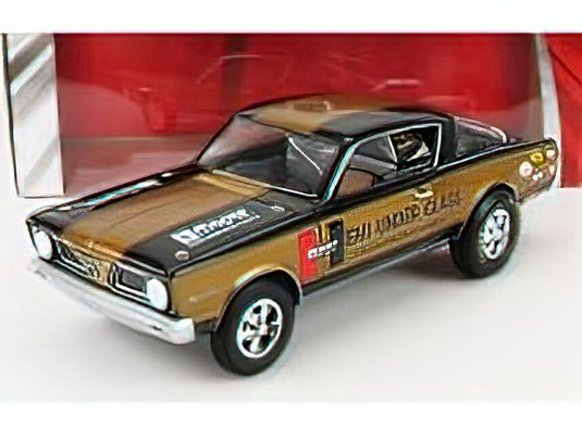 PLYMOUTH - BARRACUDA HEMI UNDER GLASS N 0 COUPE 1966 - BLACK /HIGHWAY61 1/18 ミニカー