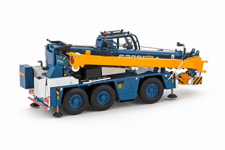 ギャラリービューアに画像をロードする, Sarens Demag AC45 City モバイルクレーン 建設機械模型 工事車両IMC 1/50 ミニチュア
