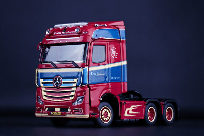 【予約】ERNST JACOBSEN The Mercedes-Benz Actros BigSpace 6x4 トラックトラクタ/IMC 建設機械模型 工事車両 1/50 ミニカー