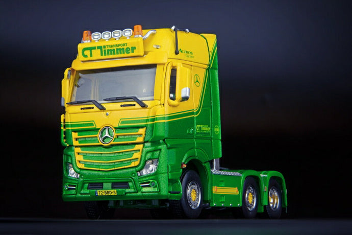 【予約】10-12月以降発売予定CT Timmer Mercedes-Benz Actros Gigaspace 6x2  トラック トラクタ/IMC  建設機械模型 工事車両 1/50 ミニカー