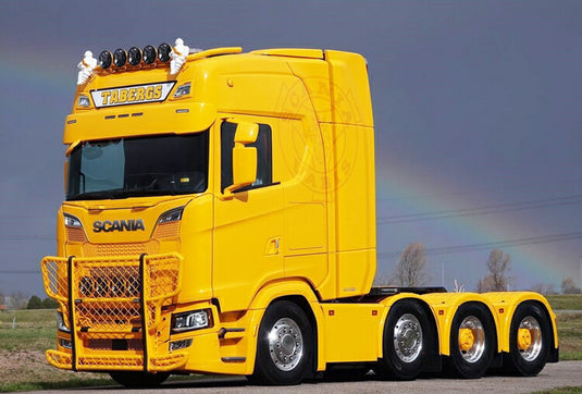 【予約】3月以降発売予定Tabergs SCANIA S-series High Roof 8x4 トラック トラクタ /IMC 建設機械模型 工事車両 1/50 ミニカー