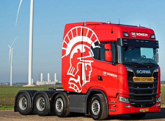 【予約】De Romein The Scania 770S 8x4 トラックトラクタ/IMC 建設機械模型 工事車両 1/50 ミニカー