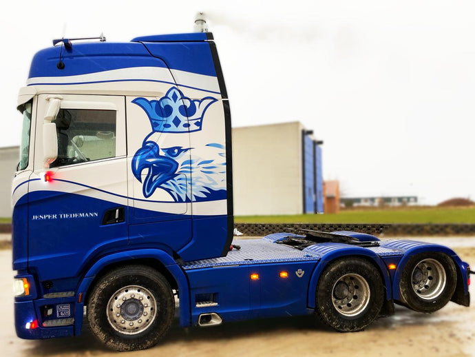 【予紁E€�E2月以降発売予定JESPER TIEDEMANN SCANIA S SERIES HIGH ROOF 6X4トラチE‚¯ トラクタ/IMC  1/50 ミニチュア 建設機械模垁E工事車両