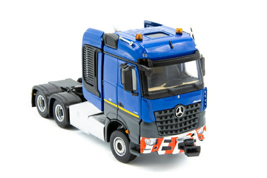 【予約】10-12月以降発売予定Blue Serie Mercedes-Benz Arocs BigSpace 6x4 トラック トラクタ/IMC 1/50 建設機械 模型ミニカー  はたらく車 重機