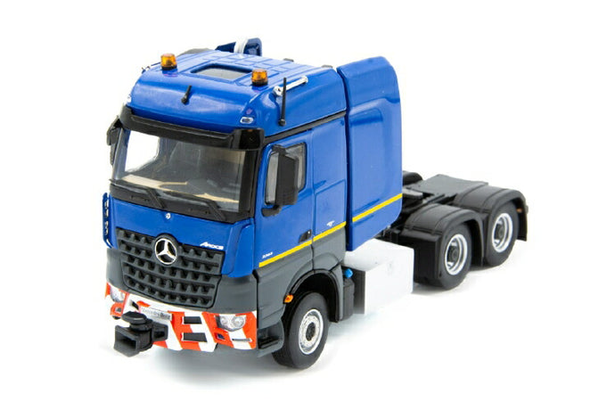 【予約】10-12月以降発売予定Blue Serie Mercedes-Benz Arocs BigSpace 6x4 トラック トラクタ/IMC 1/50 建設機械 模型ミニカー  はたらく車 重機