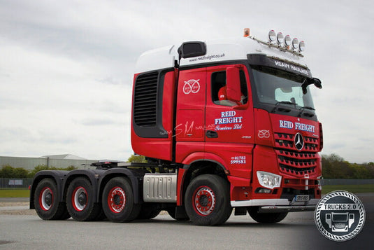 【予約】5-7月以降発売予定Reid Freight Mercedes-Benz Arocs 8x4 トラクタ /建設機械模型 工事車両 IMC 1/50 ミニカー