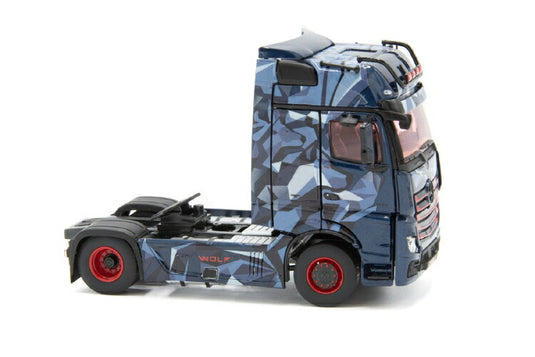 【予約】2021年1月-3月以降発売予定Mercedes Benz Actros Gigaspace 4x2 Limited Specials ''Actros Wolf''トラック  トラクタヘッド/IMC 1/50 建設機械 模型ミニカー  はたらく車