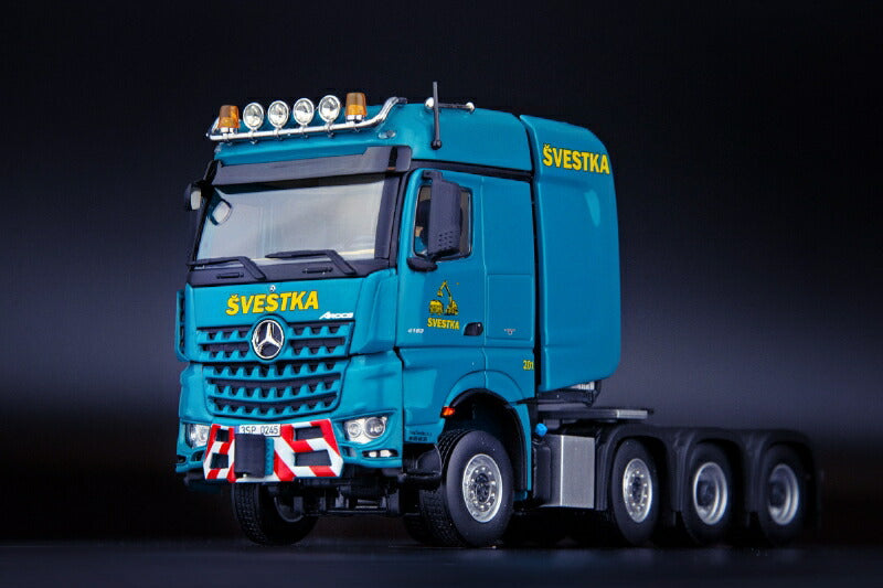【予約】Svestka メルセデス・ベンツアクトロス SLT BigSpace 8x4トラック トラクタ /IMC 建設機械模型 工事車両 1/50 ミニカー