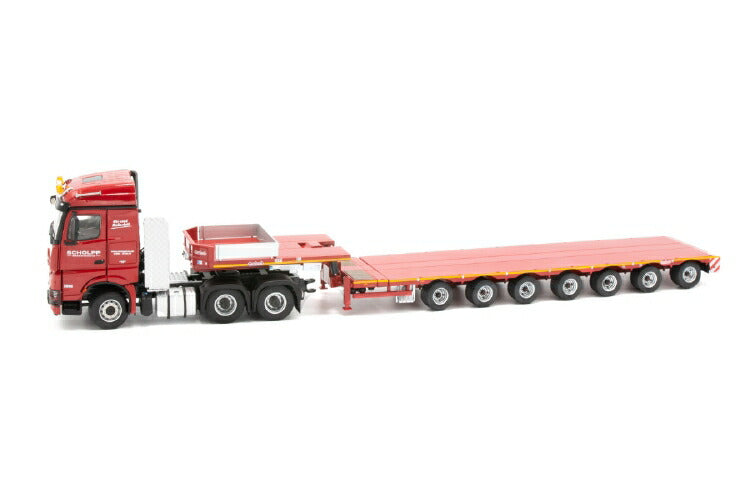 【予約】2021年1-3月以降発売予定Scholpp MercedesBenz Arocs StreamSpace6x4 Nooteboom MCO semi low loader トラック トレーラー 建設機械模型 工事車両 IMC 1/50 ミニチュア