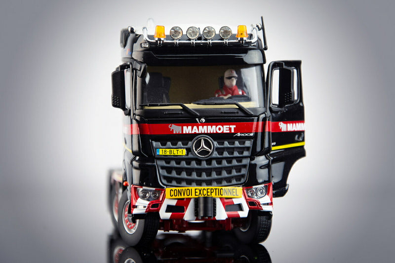 ギャラリービューアに画像をロードする, マムート特注MAMMOET MB AROCSメルセデスベンツアクトロス SLT BIGSPACE 8X4トラック IMC 1/50 建設機械 模型ミニカー  はたらく車重機
