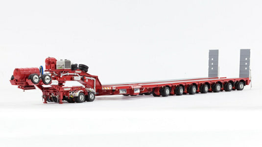 【予約】MAMMOET DRAKE STEERABLE TRAILER 7X8 + 2X8 DOLLY トラック トレーラー/IMC 建設機械模型 工事車両 1/50 ミニカー