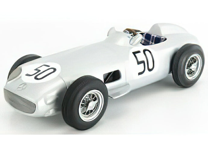 MERCEDES BENZ - F1 W196 N 50 4th BRITISH GP 1955 P.TARUFFI - SILVER /I-Scale 1/18 ミニカー