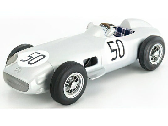 MERCEDES BENZ - F1 W196 N 50 4th BRITISH GP 1955 P.TARUFFI - SILVER /I-Scale 1/18 ミニカー