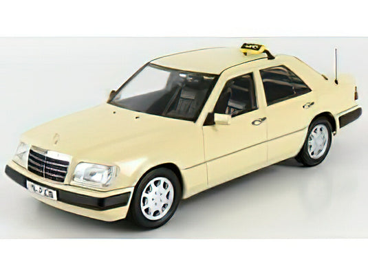 MERCEDES BENZ - E-CLASS (W124) TAXI 1989 - CREAM /I-Scale 1/18 ミニカー