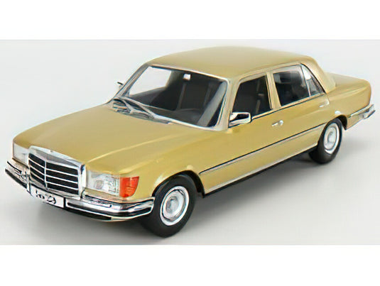 MERCEDES BENZ - S-CLASS 450SEL 6.9 (W116) 1976 - GOLD MET /I-Scale 1/18 ミニカー