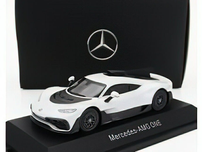 MERCEDES BENZベンツディーラーモデル  ONE AMG (C298) 2022 - DESIGNO CASHMERE WHITE /I-Scale 1/43 ミニカー