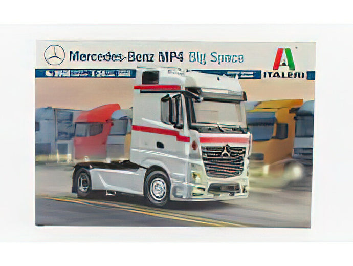 MERCEDES BENZ - ACTROS MP4 1848 BIGSPACE TRACTOR TRUCK 2-ASSI 2013 - / ITALERI 1/24 プラモデル 模型