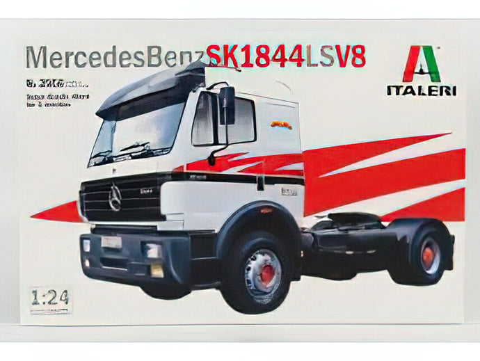 MERCEDES BENZ - SK1844 V8 TRACTOR TRUCK 2-ASSI 1994 - /ITALERI 1/24 プラモデル 模型