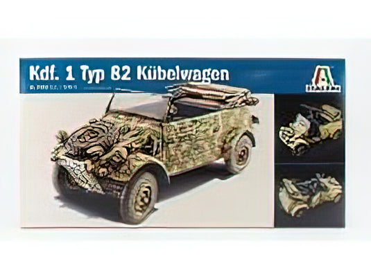 VOLKSWAGENフォルクスワーゲン - TYPE 82 CABRIOLET OPEN MILITARY 1940 - / / プラモデル 模型/ITALERI  1/9