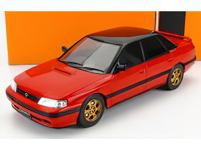 SUBARU - LEGACY RS 1991 - RED /IXO 1/18 ミニカー