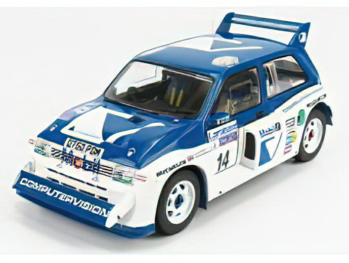 MG - METRO 6R4 N 14 RALLY RAC LOMBARD 1986 D.LIEWELLIN - P.SHORT /IXO 1/18 ミニカー