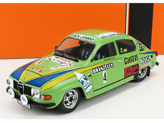 SAAB 96 V4 ラリースウェーデン 1976/ IXO 1/18 模型