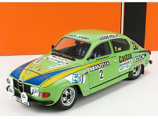 SAAB 96 V4 ラリースウェーデン 1976/ IXO 1/18 模型